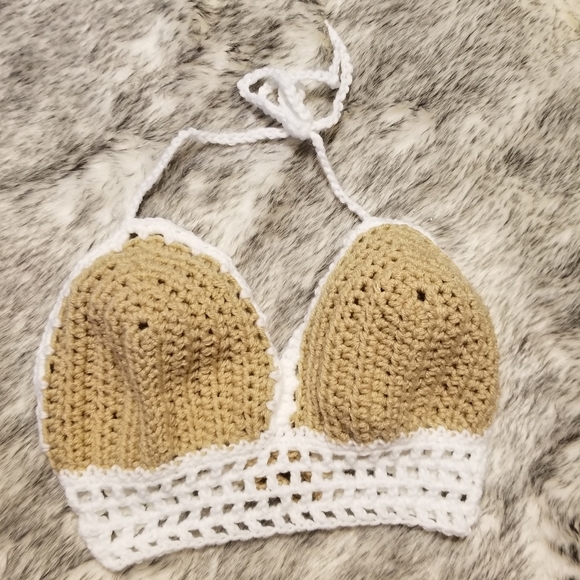Crochet Bralette/Bikini Handmade - Picture 4 of 11